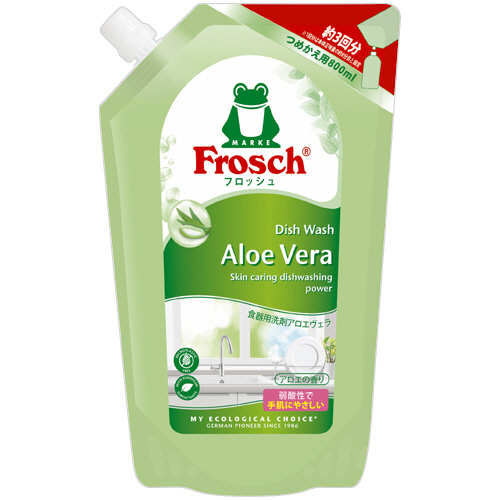 ﾌﾛｯｼｭ 食器用洗剤 ｱﾛｴｳﾞｪﾗ 詰替用 800mL 1本画像