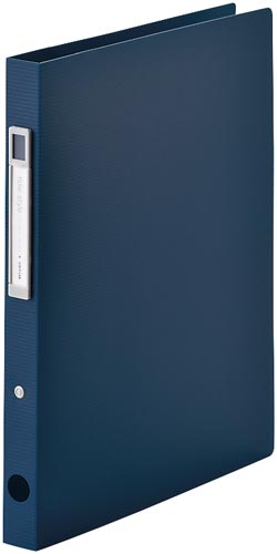 リングファイルｎｏｉｅ　濃紺Ａ４縦　背幅２７ｍｍ画像