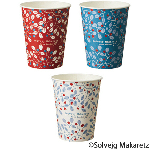 紙ｺｯﾌﾟ Berry(ﾍﾞﾘｰ) 275mL(9ｵﾝｽ) 1ﾊﾟｯｸ(100個)画像