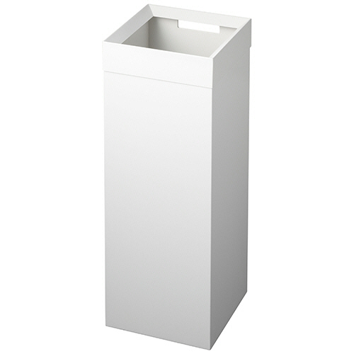 ｺﾞﾐ箱 ﾄﾗｯｼｭｶﾝ ﾀﾜｰ 角型ﾛﾝｸﾞ ﾎﾜｲﾄ 1個画像