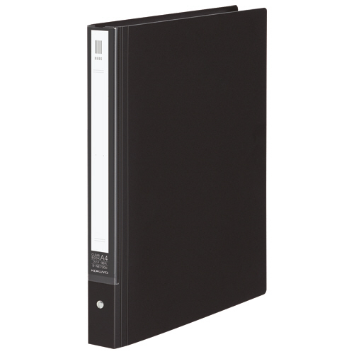 ｸﾘﾔｰﾌﾞｯｸ<NEOS>替紙式 A4ﾀﾃ 30穴 20ﾎﾟｹｯﾄ付属 背幅33-50mm ﾌﾞﾗｯｸ 1冊画像