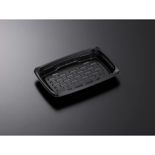 中央化学 軽食容器 CTデリトップ20-13 BK 本体画像