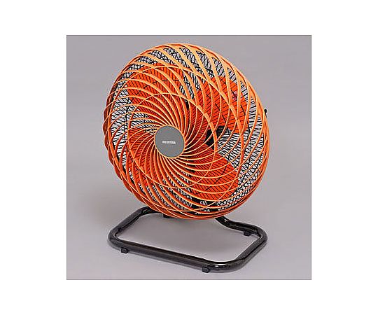 AC100V･ 95W/ 435mm 工場扇(据置型) シンプルでスリムなデザインの扇風機が横から見える状態