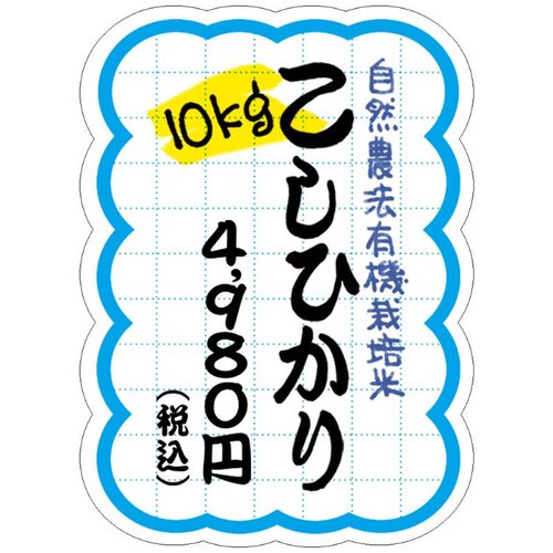 店舗用品 16-4481 抜型カード 雲 大 ブルー 30枚入 ササガワ 青い雲型のカードが多数整然と並んでいる様子