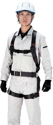 胴ベルト付メッシュハーネスＭＨＦ－Ｆ１Ｋ－ＡＳ－Ｌ