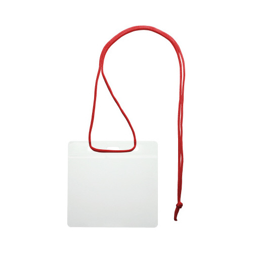 イベント吊下げ名札　イベント用　５０個入　赤画像