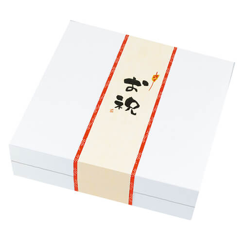 ギフトＢＯＸフリー　大　グロスホワイト画像