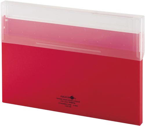 コングレスケース薄型　赤画像