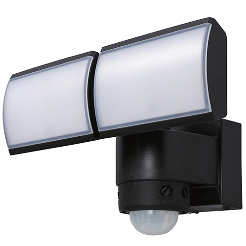 LEDｾﾝｻｰﾗｲﾄ 2灯型 黒 1個