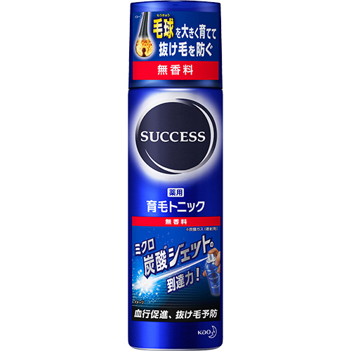 ｻｸｾｽ 薬用育毛ﾄﾆｯｸ 無香料 180g 1本画像