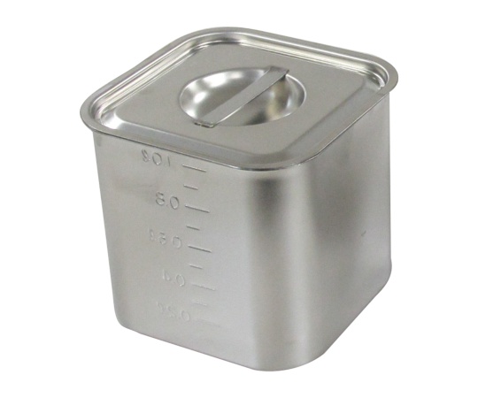 スギコ 18-8 目盛付深型角キッチンポット 1.2L画像