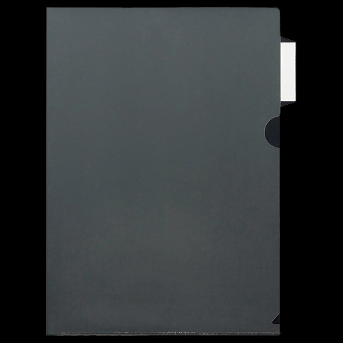 ｲﾝﾃﾞｯｸｽ付ｸﾘｱﾎﾙﾀﾞｰ A4 ｻｲﾄﾞｲﾝﾃﾞｯｸｽ付 1ﾊﾟｯｸ(10枚)画像