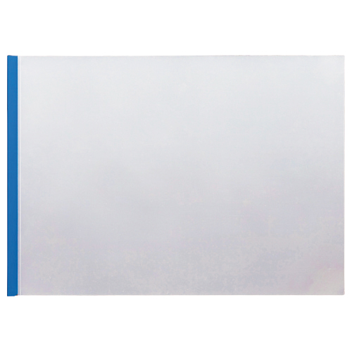 ｽﾗｲﾃﾞｨﾝｸﾞﾚｰﾙﾎﾙﾀﾞｰ A3ﾖｺ 20枚収容 ﾌﾞﾙｰ 1ﾊﾟｯｸ(10冊)画像