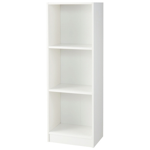 ezbo ｶﾗｰﾎﾞｯｸｽ 3段 A4対応 幅415×奥行295×高さ1200mm ﾎﾜｲﾄ 1台画像