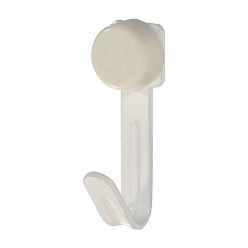 石膏ﾎﾞｰﾄﾞ用ﾌｯｸ 白塗装ﾀｲﾌﾟ 耐荷重8kg 1ﾊﾟｯｸ(2個)画像