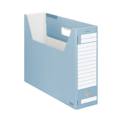 ファイルボックス　Ｄタイプ　Ｂ４横　青画像