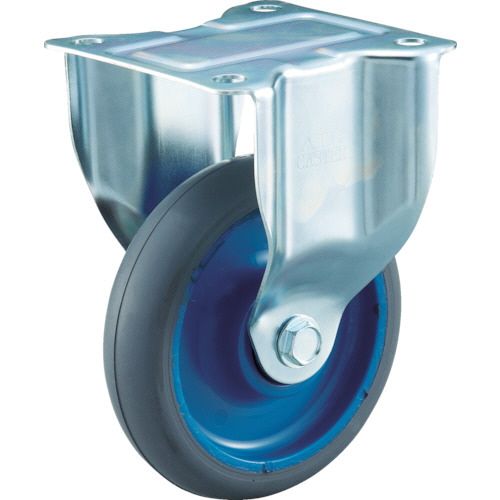 樹脂台車用 ｴｱｰｷｬｽﾀｰ固定Φ125ｺﾞﾑ車 1個