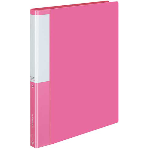 名刺ホルダーポジティ差替式　Ａ４縦　桃　３００名画像