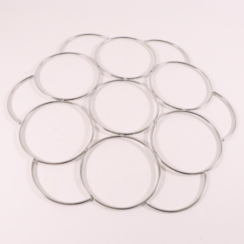 調理用品 段付鍋用てぼリング 51cm用 7穴画像