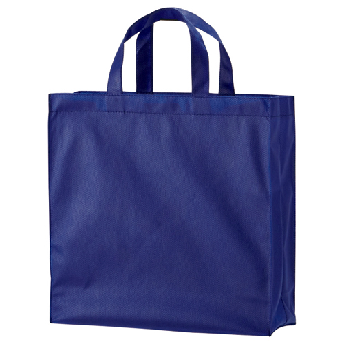 不織布ﾊﾞｯｸﾞ 小 ﾖｺ320×ﾀﾃ330×ﾏﾁ幅110mm ﾈｲﾋﾞｰ 1ﾊﾟｯｸ(10枚)画像