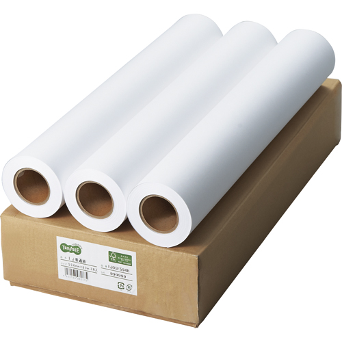 ｲﾝｸｼﾞｪｯﾄ用普通紙 A1ﾛｰﾙ 594mmx60m 1箱(3本)画像