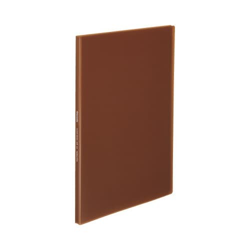 クリヤーブックグラッセルＡ４　２０枚ブラウン