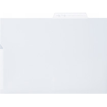 PPﾎﾟｹｯﾄﾎﾙﾀﾞｰ A4 厚さ0.2mm ﾎﾜｲﾄ 1ｾｯﾄ(5枚)画像