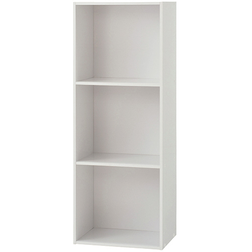 ｶﾗｰﾎﾞｯｸｽ 3段 A4対応 幅418×奥行290×高さ1110mm ﾎﾜｲﾄ 1台画像