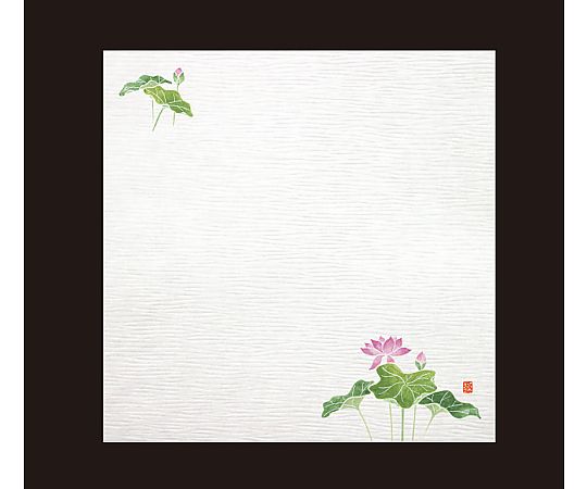 耐油しぼり懐敷 4寸(100枚入) はす TA-E02画像