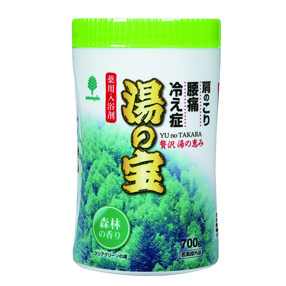 入浴剤 （湯の宝） 森林の香り 700g画像