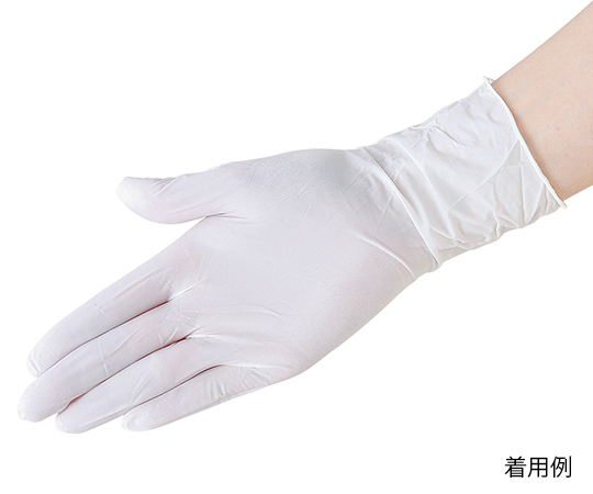 セーフタッチニトリルグローブ（パウダーフリー）　ホワイト　M　300枚入