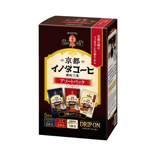 ドリップオン京都イノダコーヒ　アソート５Ｐ×５画像