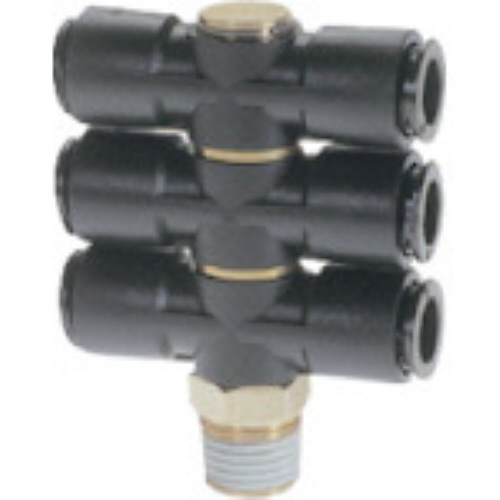 ﾌｼﾞﾄﾘﾌﾟﾙﾊﾞﾝｼﾞｮｰ(樹脂) 6mm R1/4 1個画像