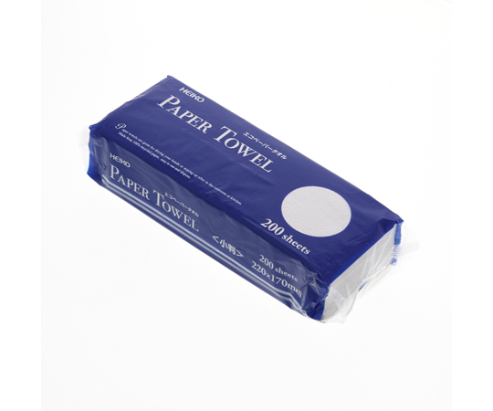 エコペーパータオル 小判 シングル 200枚入