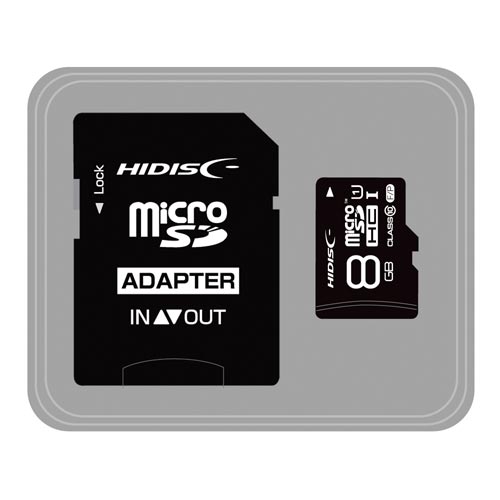 ｍｉｃｒｏＳＤＨＣカード　８ＧＢ　Ｃｌａｓｓ１０画像