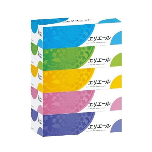 エリエール　ティシュー　１８０組　１梱（６０箱）画像