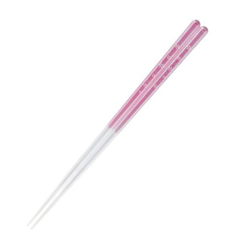 箸 23cm 花しおり 食洗機対応 プラスチック ピンク画像