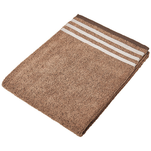 ｴｯｼﾞﾗｲﾝ 大判ﾊﾞｽﾀｵﾙ ﾌﾞﾗｳﾝ 1枚