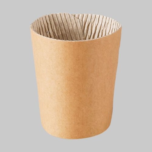 8オンスカップ用スリーブ(クラフト)画像