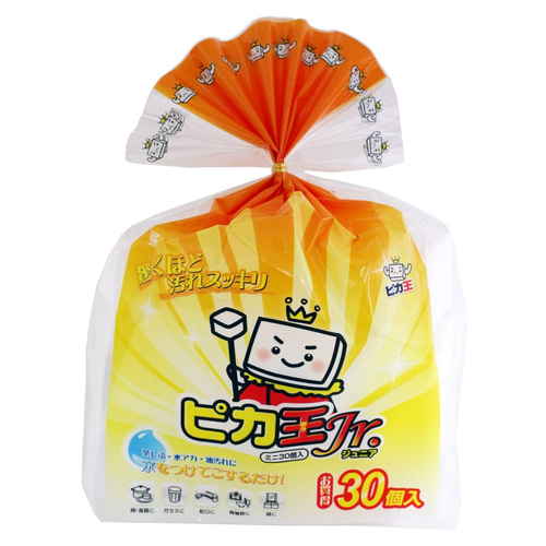 メラミンスポンジ ピカ王 ジュニア 30個パック画像