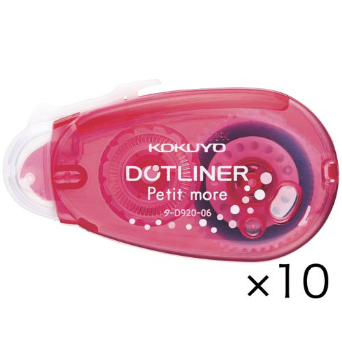 ドットライナープチモアピンク使い切り強粘着×１０画像