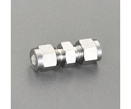 10mmx12mm ユニオン(異径/ｽﾃﾝﾚｽ製)画像
