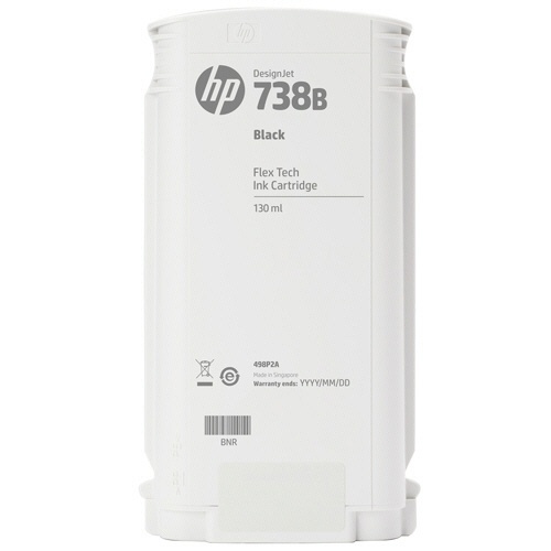 HP738B インクカートリッジ ブラック 130mL 1個