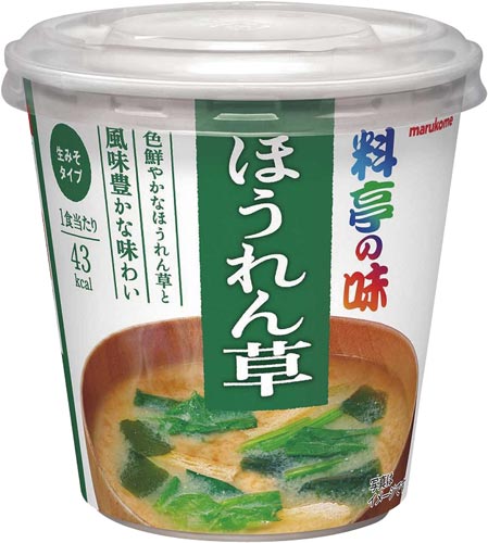 カップ料亭の味　ほうれん草　６食入画像