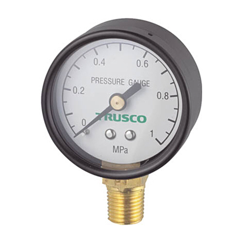 圧力計(立型) 口径R1/4 表示板径50mm 1個画像