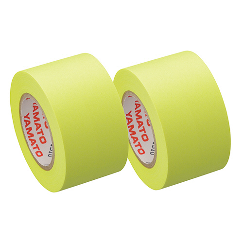 ﾒﾓｯｸ ﾛｰﾙﾃｰﾌﾟ 蛍光紙 つめかえ用 25mm幅 ﾚﾓﾝ 1ﾊﾟｯｸ(2巻)画像