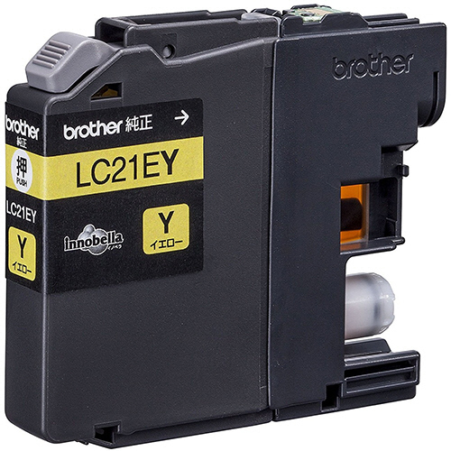 ｲﾝｸｶｰﾄﾘｯｼﾞ ｲｴﾛｰ 大容量 LC21EY 1個画像