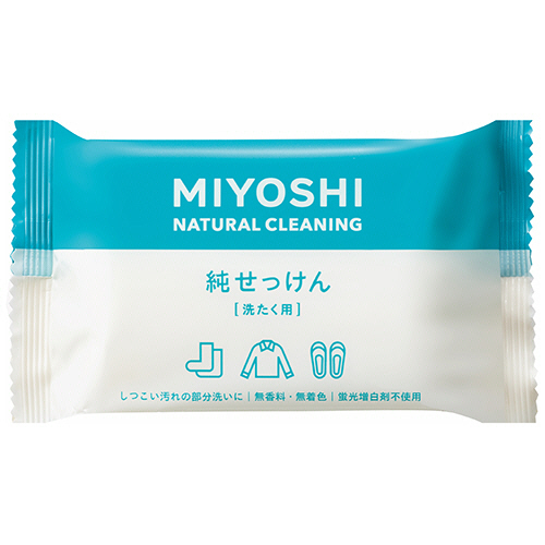 純せっけん(洗たく用) 190g 1個画像