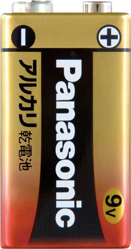 アルカリ乾電池　９Ｖ形画像