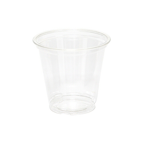 透明ｶｯﾌﾟ A-PET 5ｵﾝｽ 口径74mm 1ｾｯﾄ(2000個:50個×40ﾊﾟｯｸ)画像